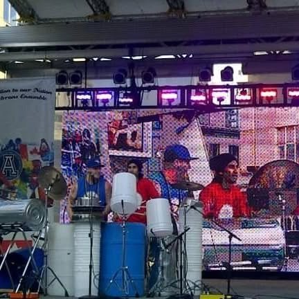 Percussion & LED Wall